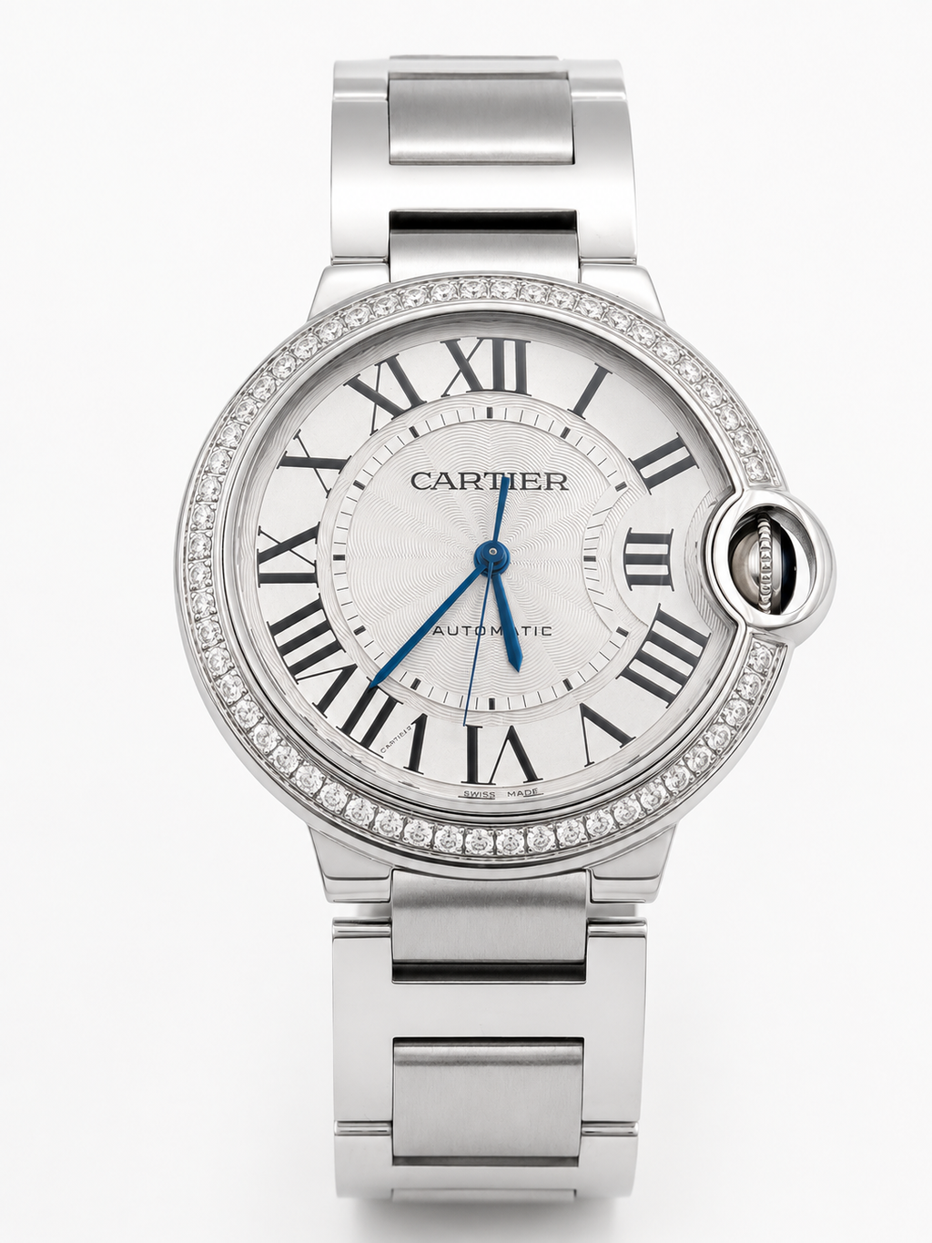 Cartier Ballon Bleu 42 mm W69012Z4 Professionalmente restaurato