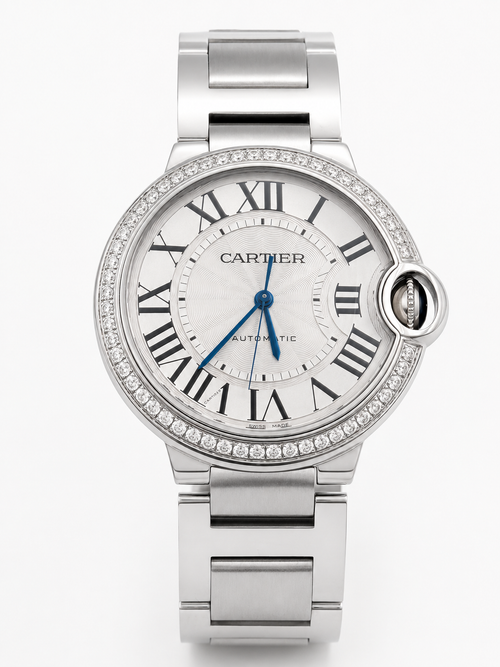 Cartier Ballon Bleu de Cartier 36 mm W4BB0017  Professionally restored