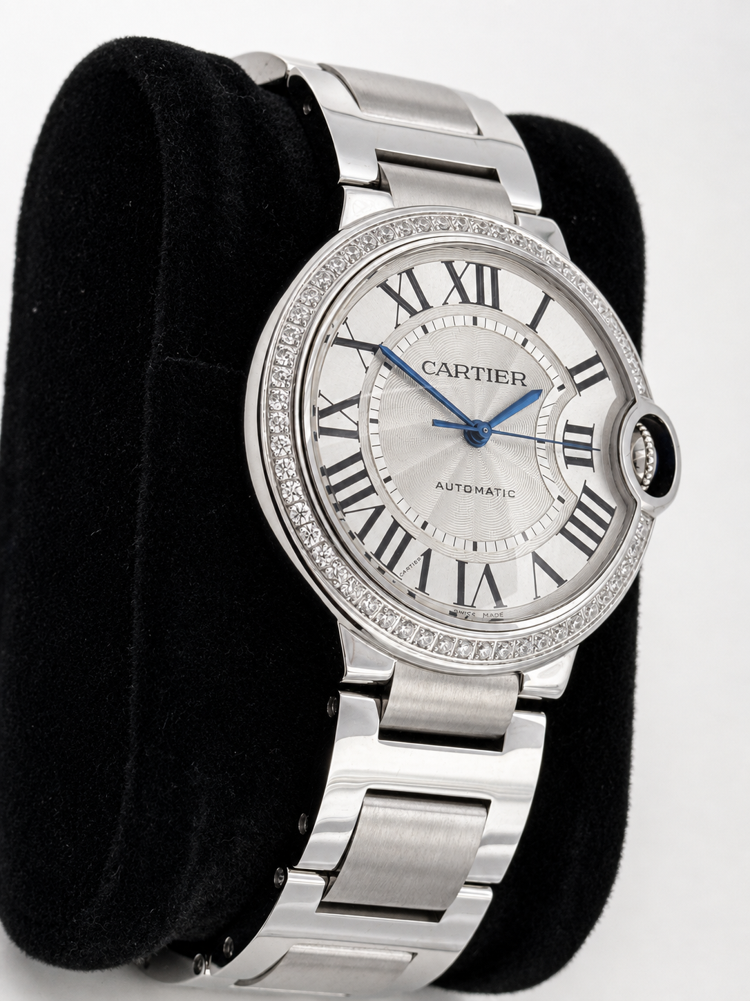 Cartier Ballon Bleu 42 mm W69012Z4 Professionalmente restaurato
