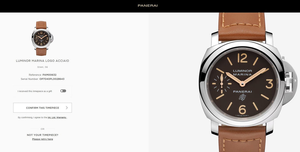 Panerai PAM 00632 Luminor Marina Professionally Restored Watch