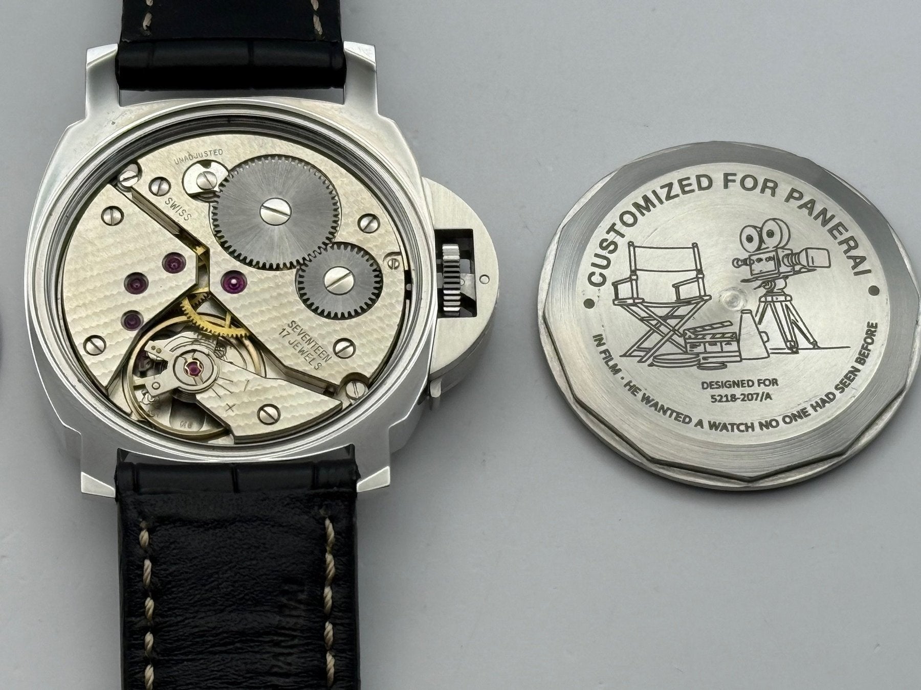 Panerai 5218-207/A Slytech dial Professionally restored
