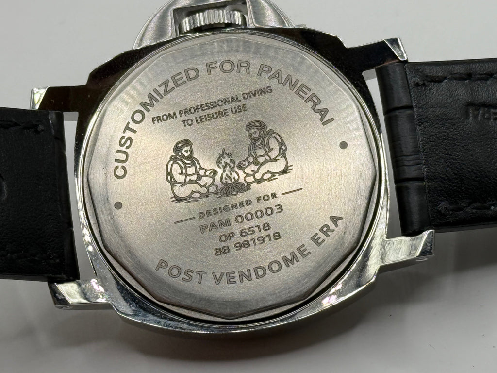 Montre Panerai PAM 00003 Luminor Marina restaurée par des professionnels
