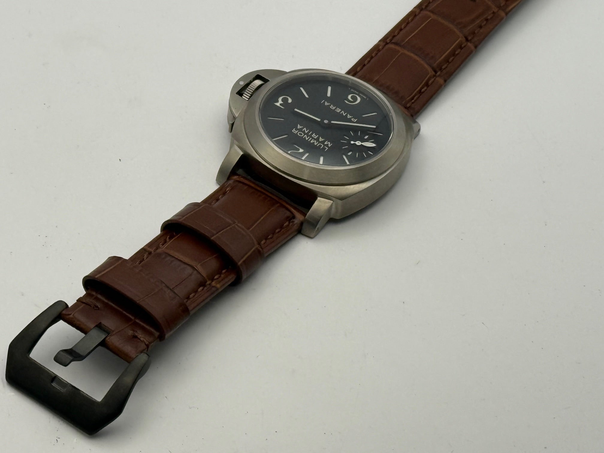 Panerai PAM 00177 Luminor Marina Professionally Restored Watch