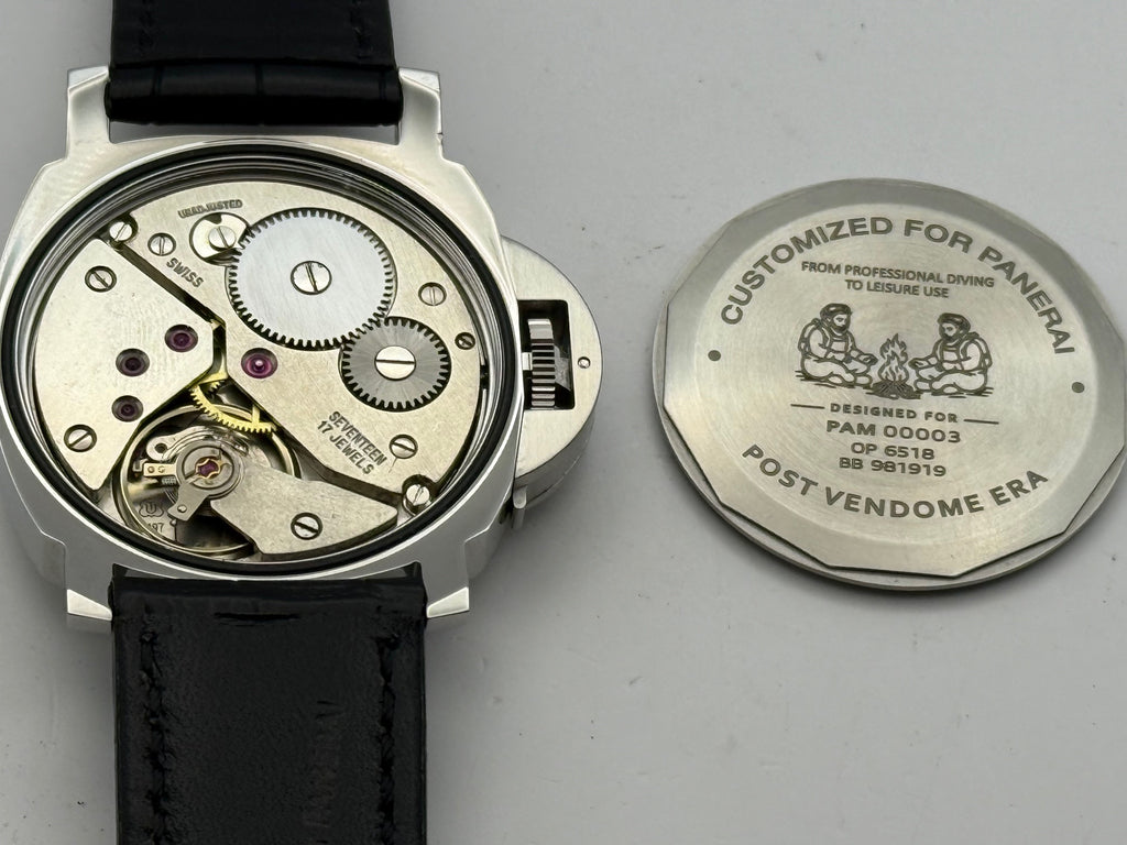 Panerai PAM 00003 Luminor Marina Professionally Restored Watch