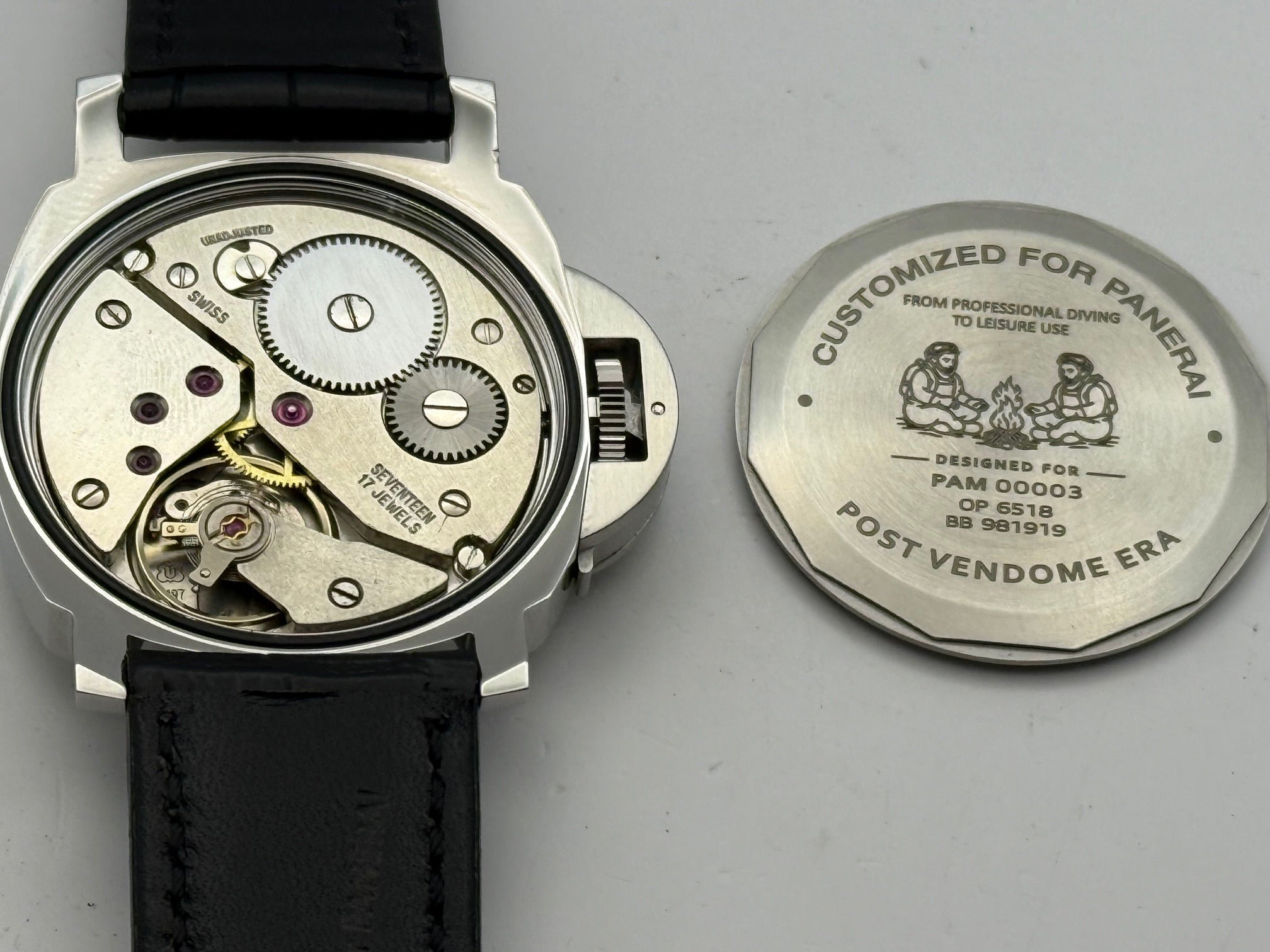 Panerai PAM 00003 Luminor Marina Professionally Restored Watch