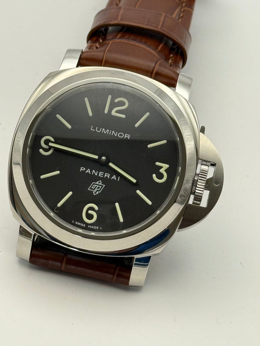 Panerai PAM 01000 Luminor Base Professionally Restored Watch