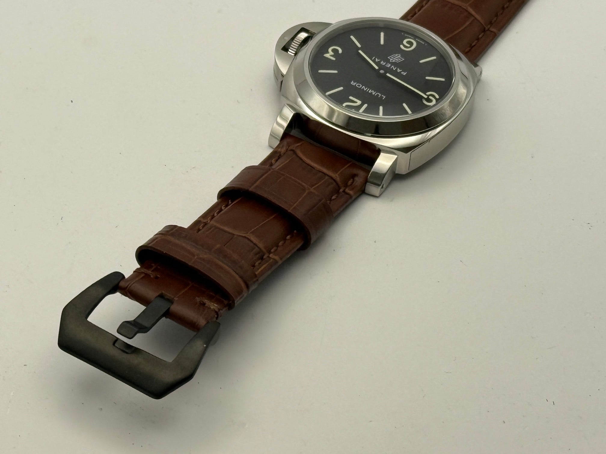 Panerai PAM 01000 Luminor Base Professionally Restored Watch