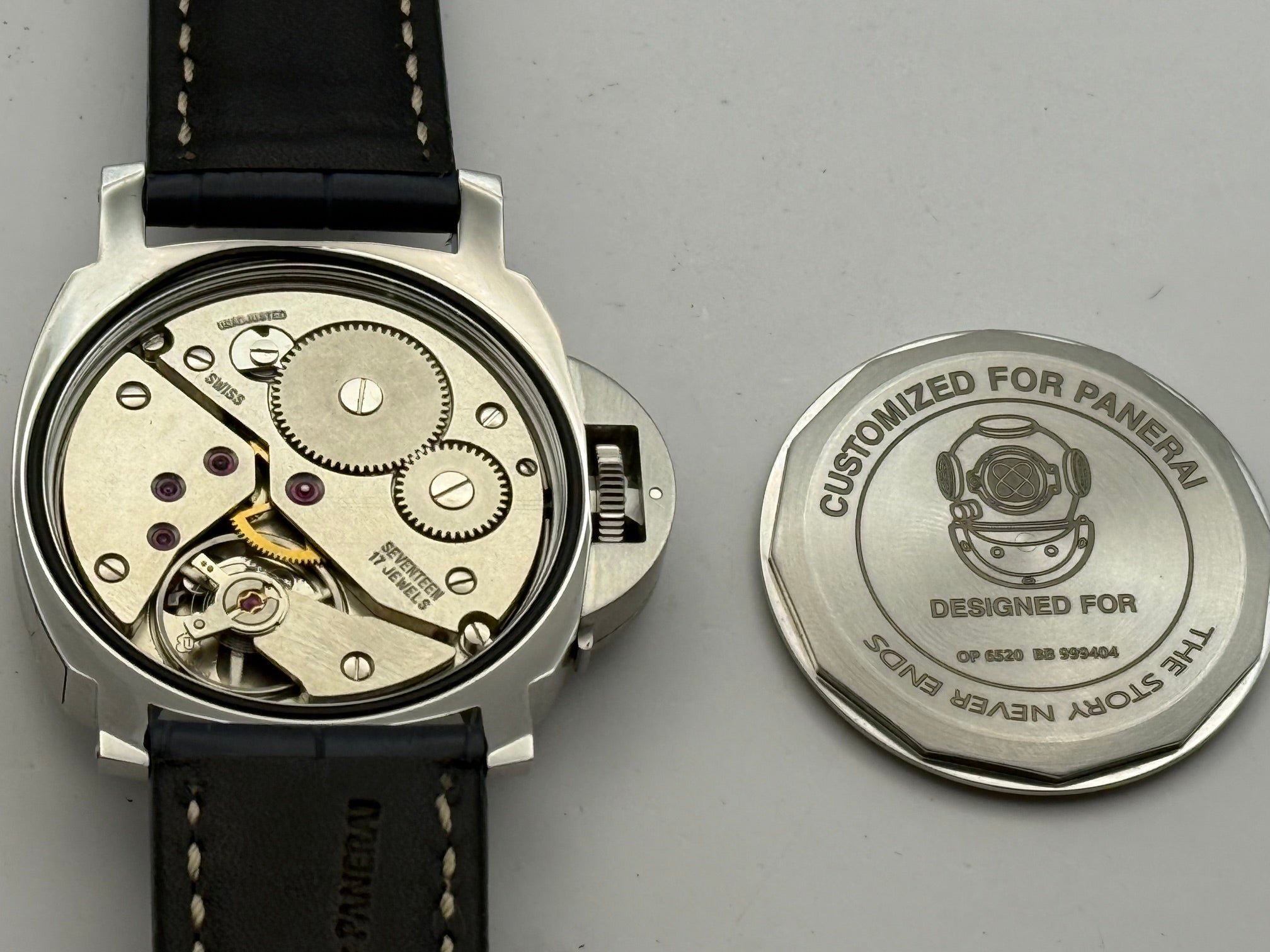Panerai Luminor Base PAM 00002 - Sandwich Dial!