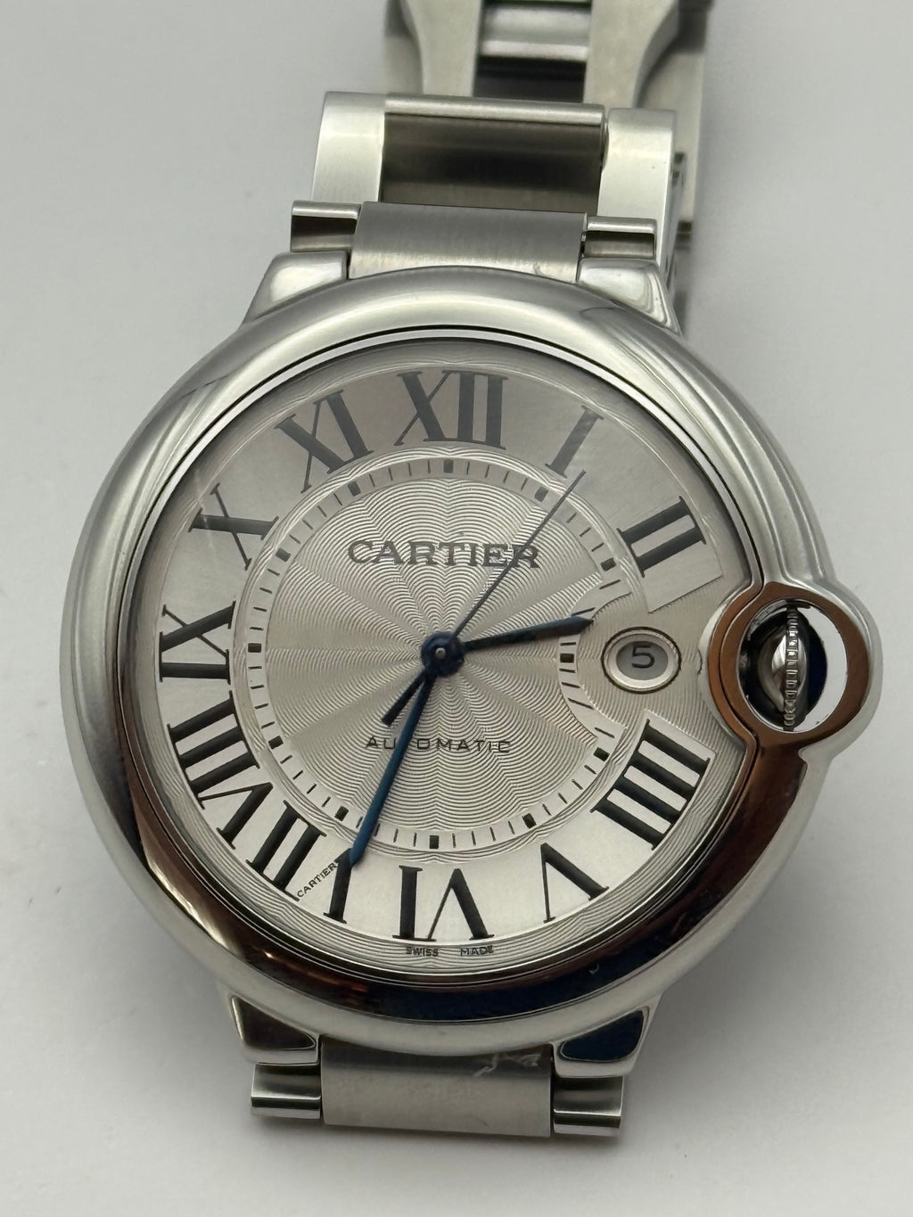 Cartier Ballon Bleu 42 mm W69012Z4 Professionnellement restaurée