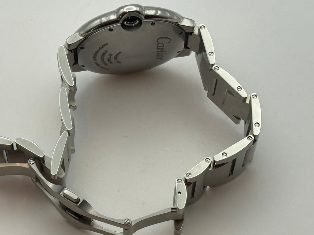 Cartier Ballon Bleu 42 mm W69012Z4 Professionnellement restaurée