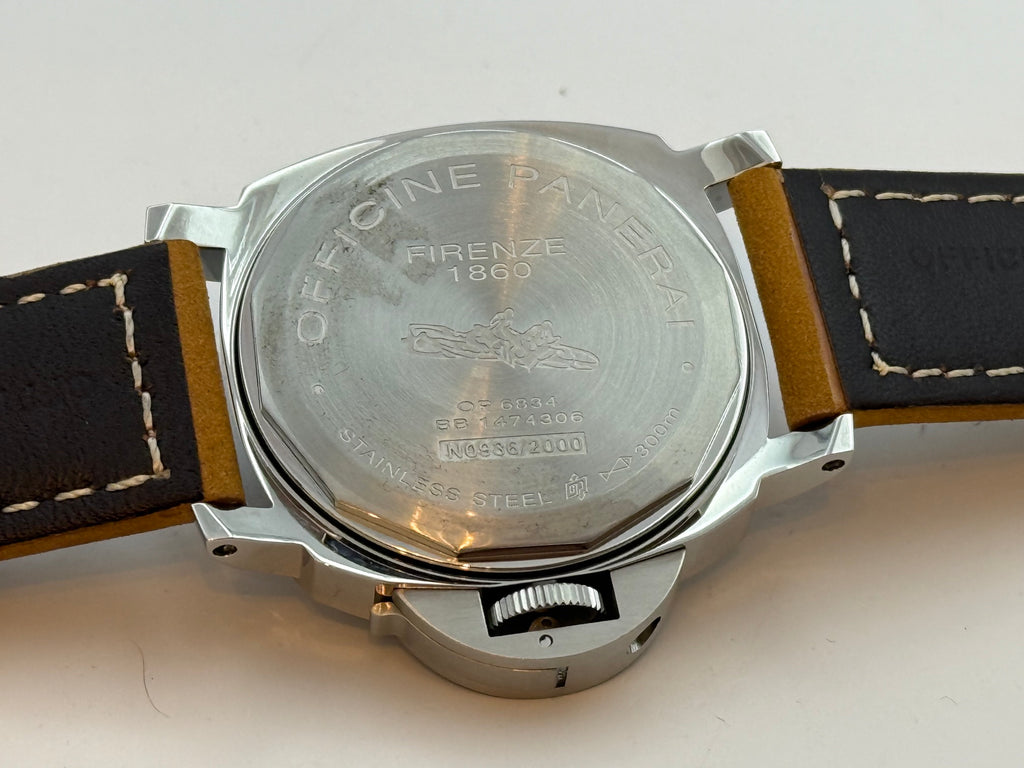 Panerai PAM 00390 Luminor Base Edizione Boutique Orologio Ricondizionato