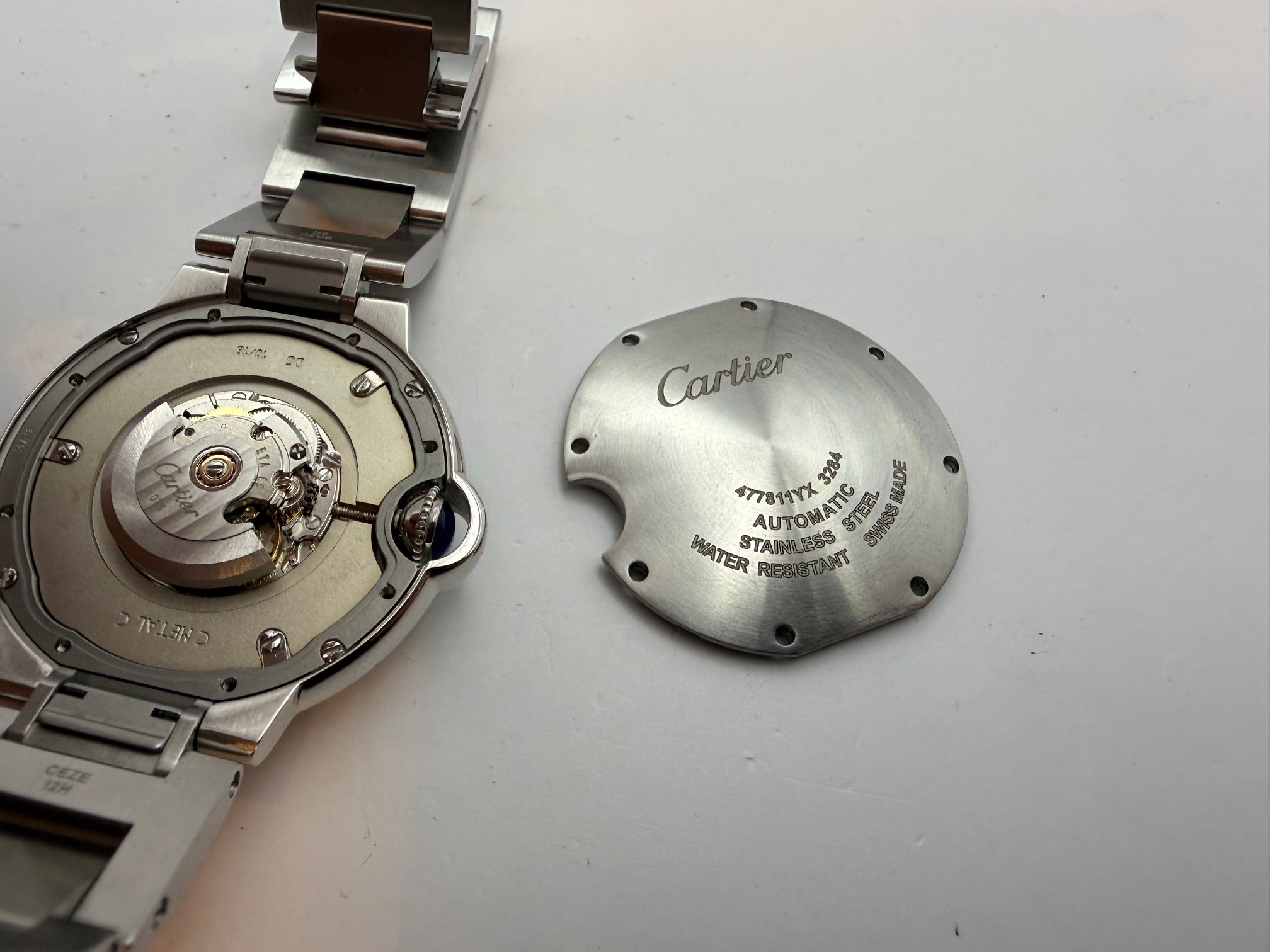 Cartier Ballon Bleu 42 mm W69012Z4 Professionalmente restaurato