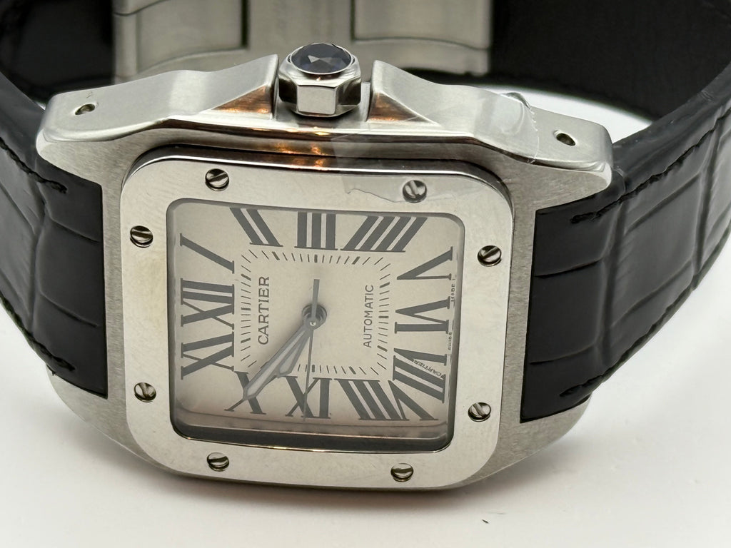 Cartier Santos 100  38 mm Professionally restored