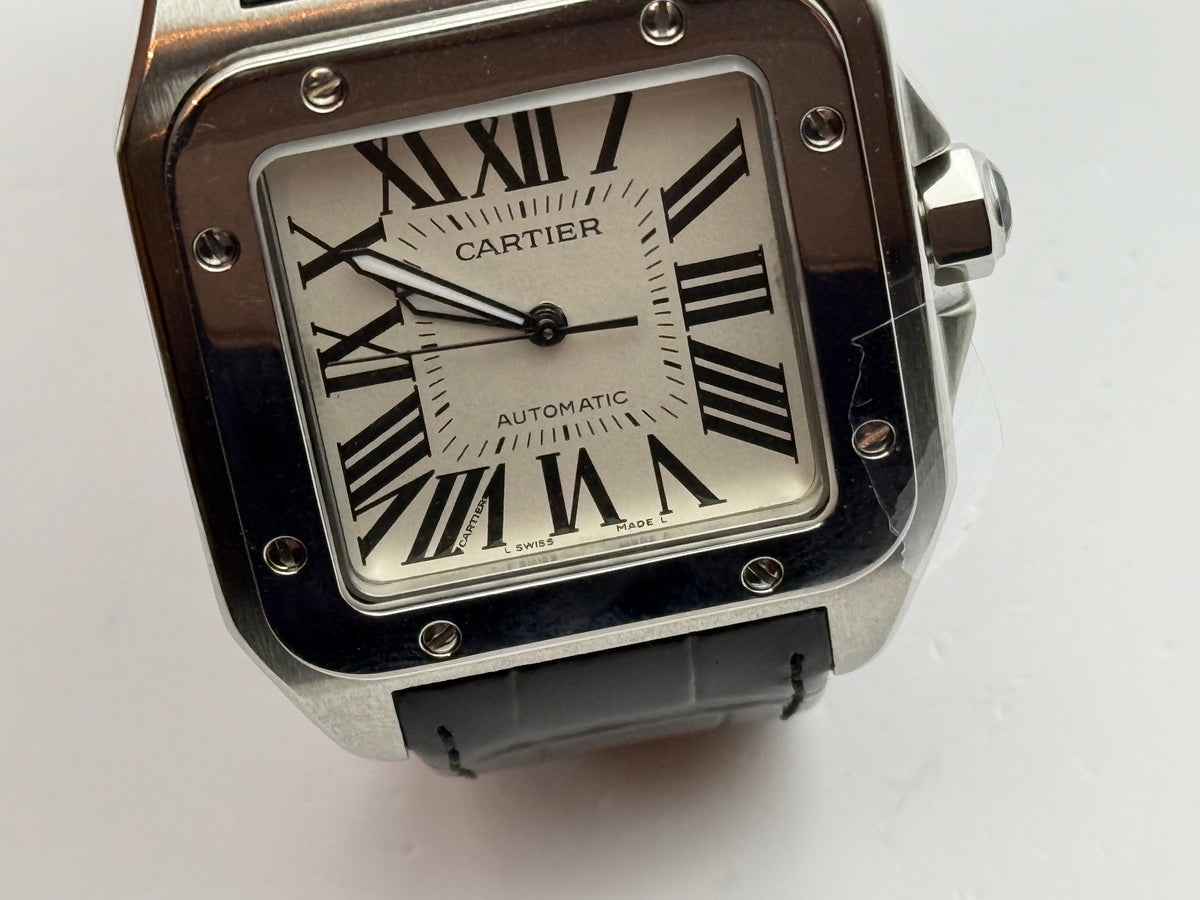 Cartier Santos 100  38 mm Professionally restored