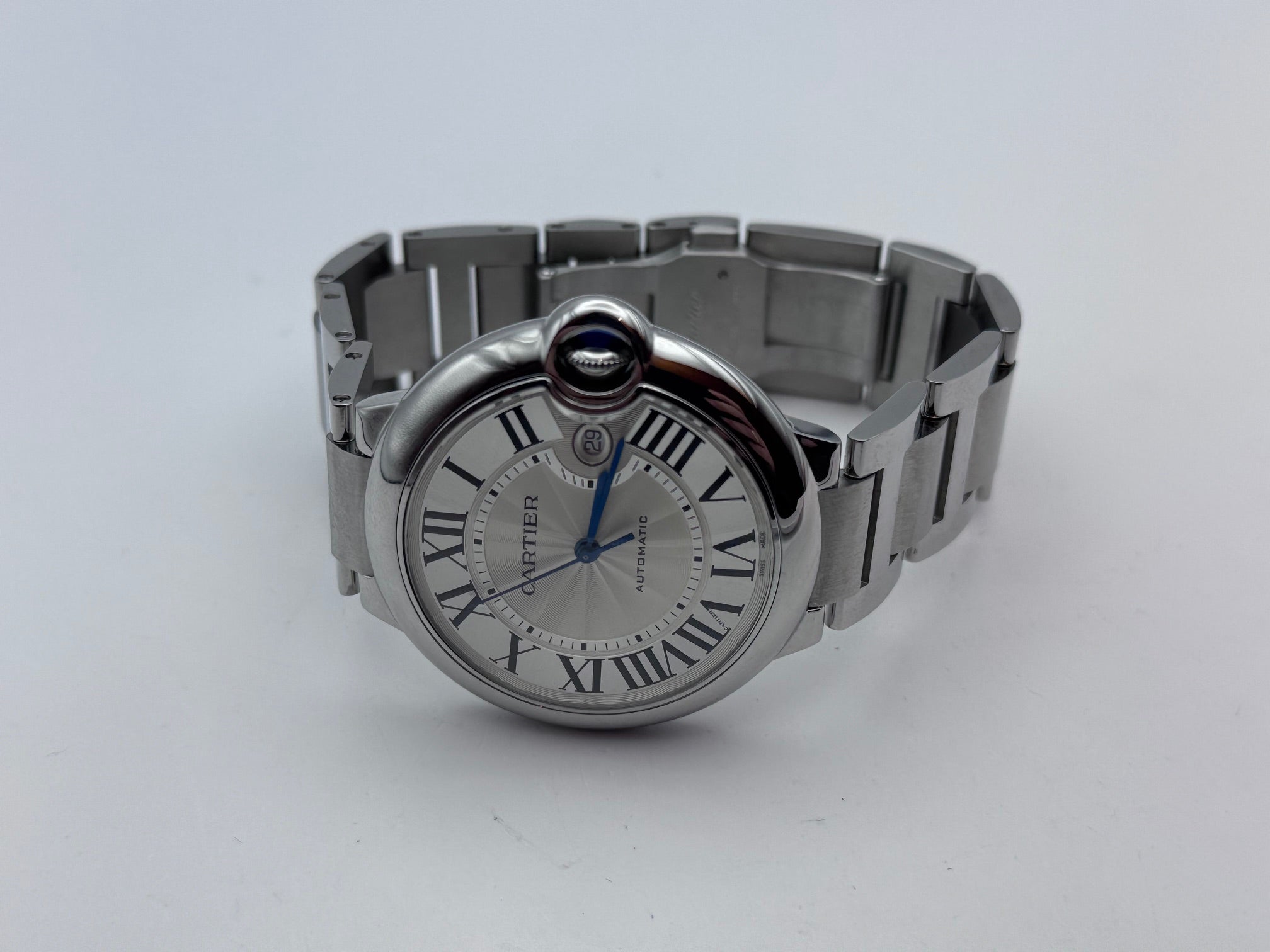 Cartier Ballon Bleu 42 mm W69012Z4 Professionally restored