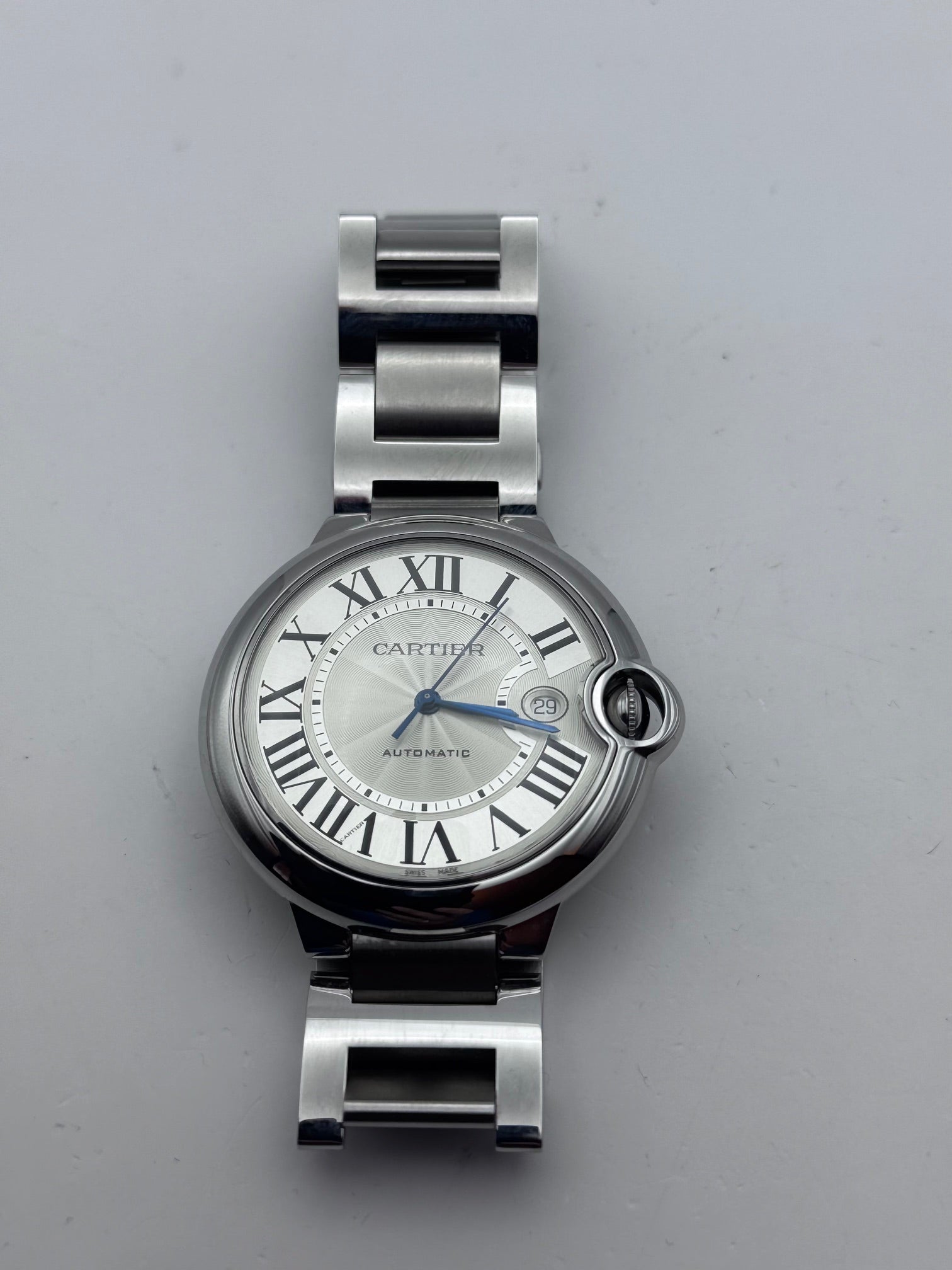 Cartier Ballon Bleu 42 mm W69012Z4 Professionally restored