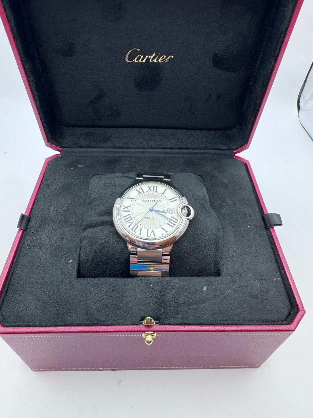 Cartier Ballon Bleu 42 mm W69012Z4 Professionally restored