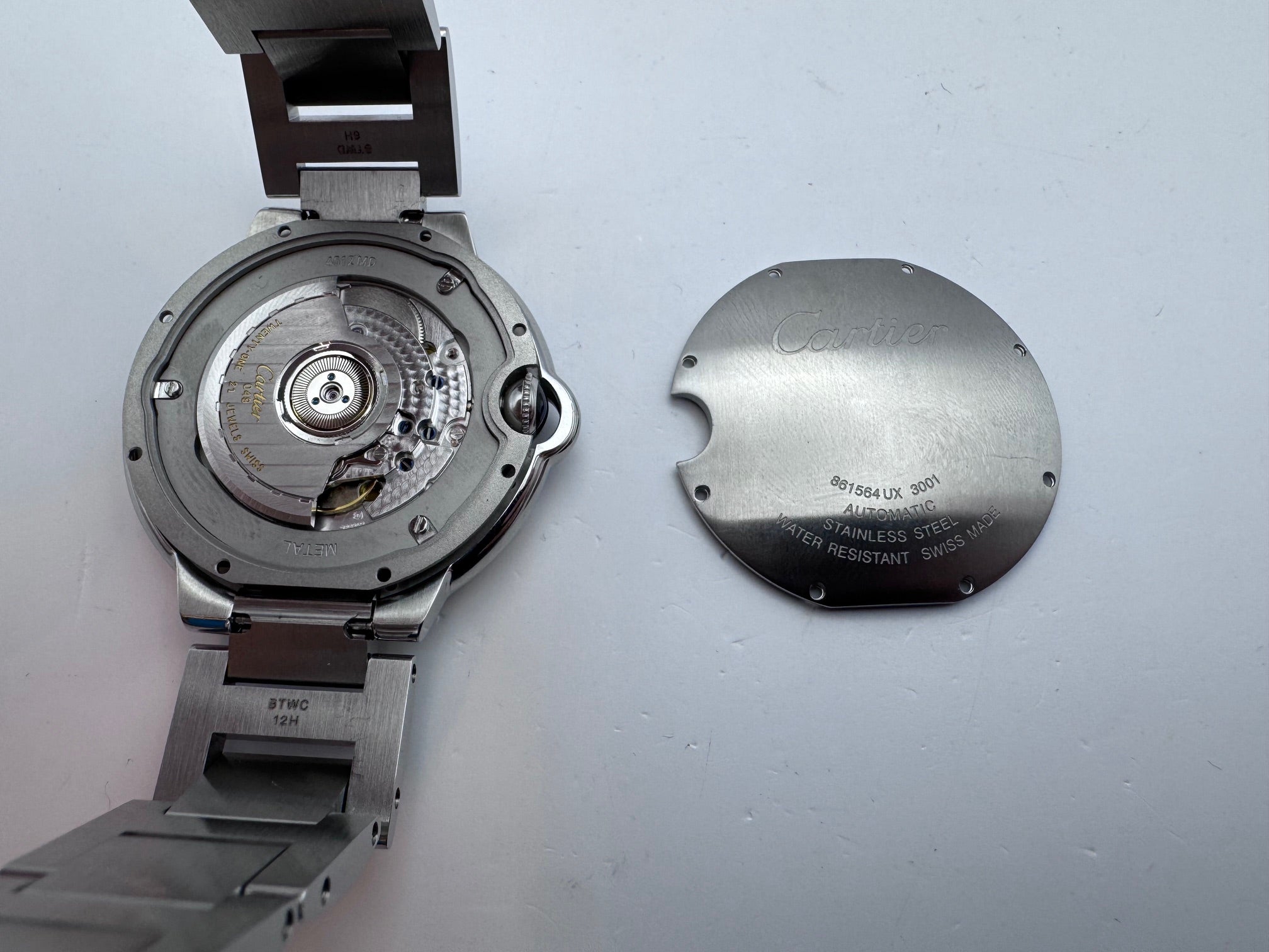 Cartier Ballon Bleu 42 mm W69012Z4 Professionally restored