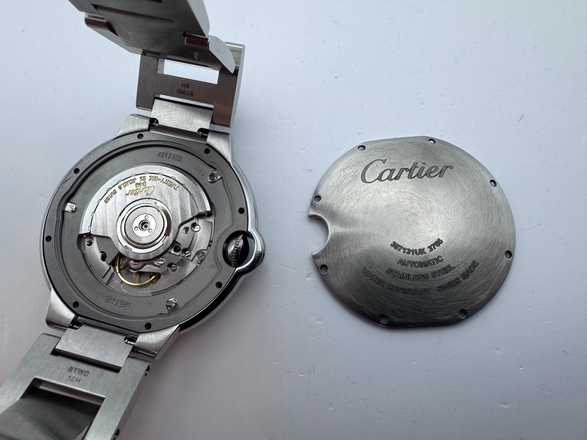 Cartier Ballon Bleu 42 mm W6920042 Professionaly restored