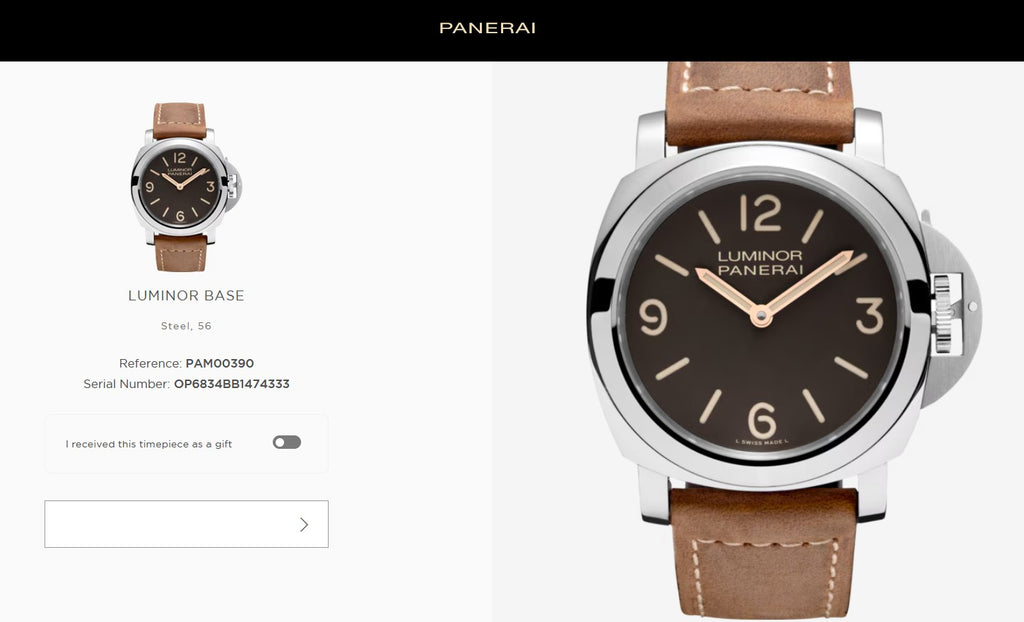 Panerai PAM 00390 Luminor Base Boutique edition Restored Watch OP DB9/CFP movement