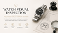 Watch visual inspection, Documentation for resale your watch