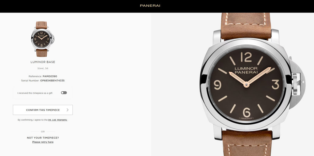 Panerai PAM 00390 Luminor Base Boutique edition Restored Watch